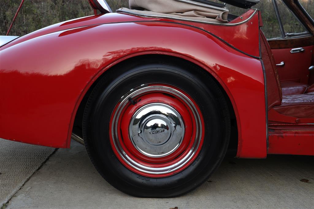 A 1955 Jaguar XK140 DHC